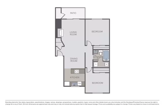 Unit U3061 U3061 floor plan